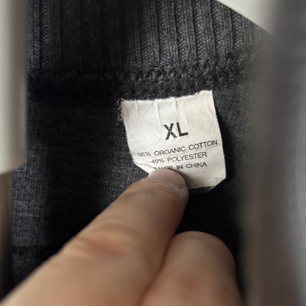 Field Gear Men's Gray Half-Zip Sweater SZ XL - Picture 4 of 5